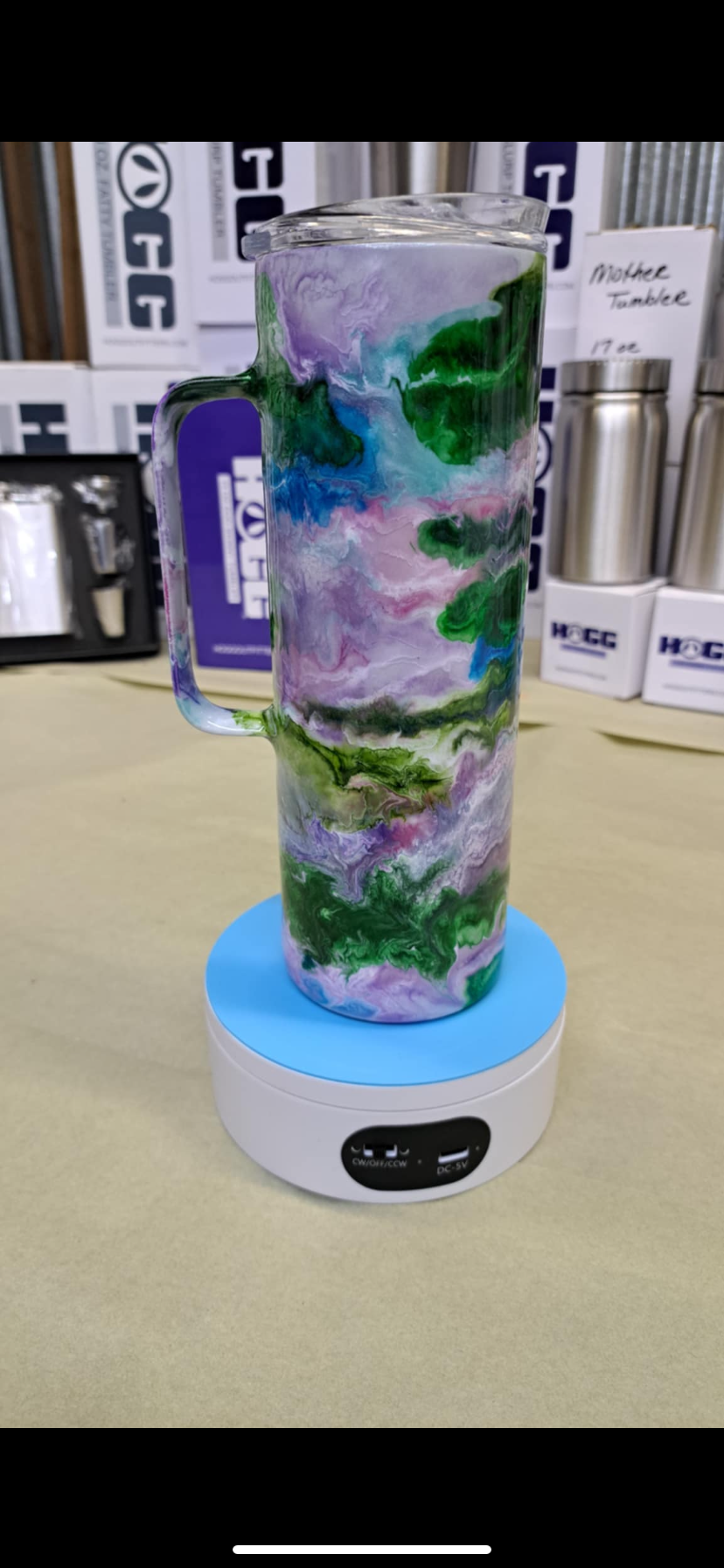 Hogg 20oz Handle drinking tumbler