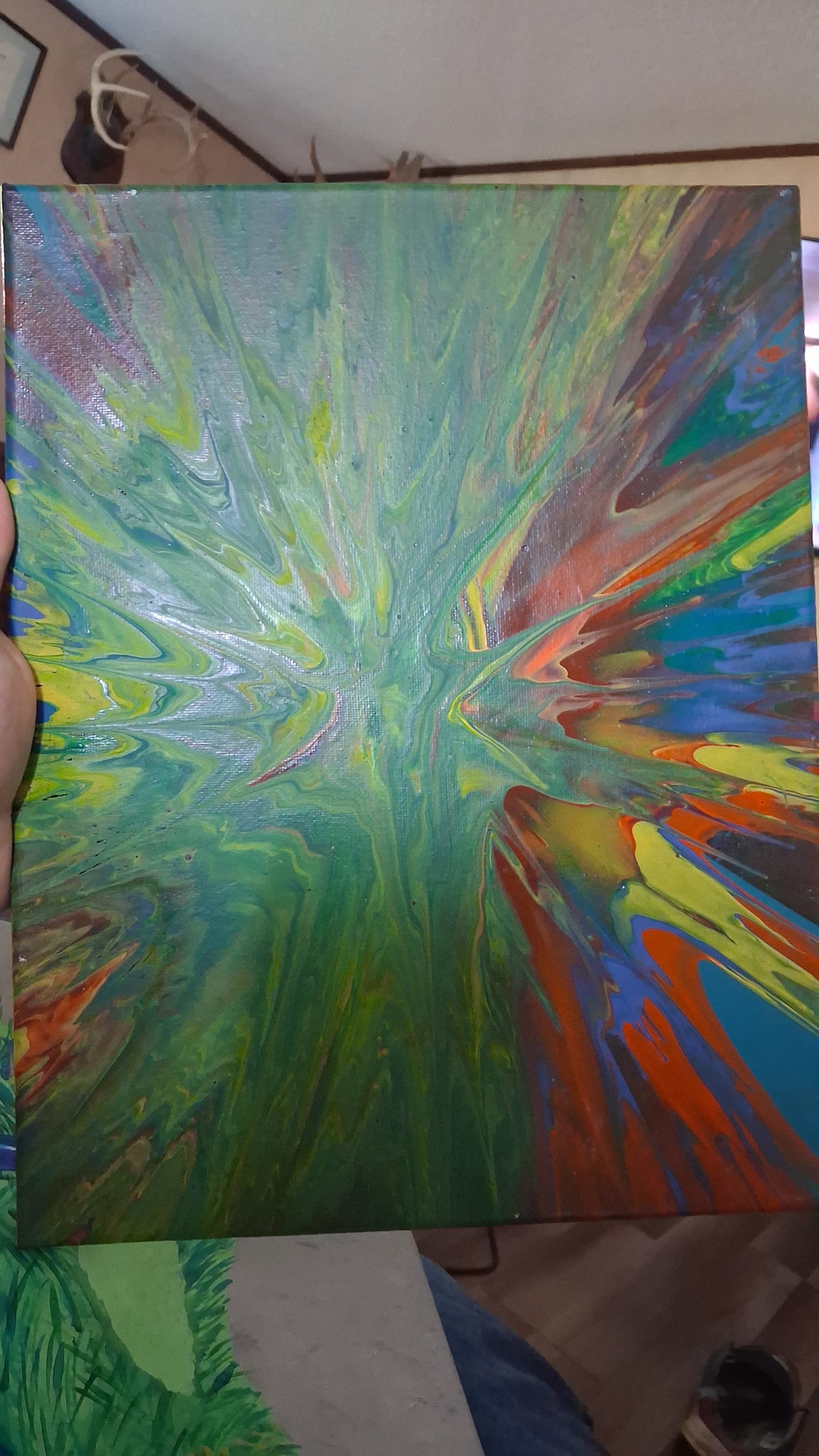 Original Spin Art Painting – One-of-a-Kind Handcrafted Art