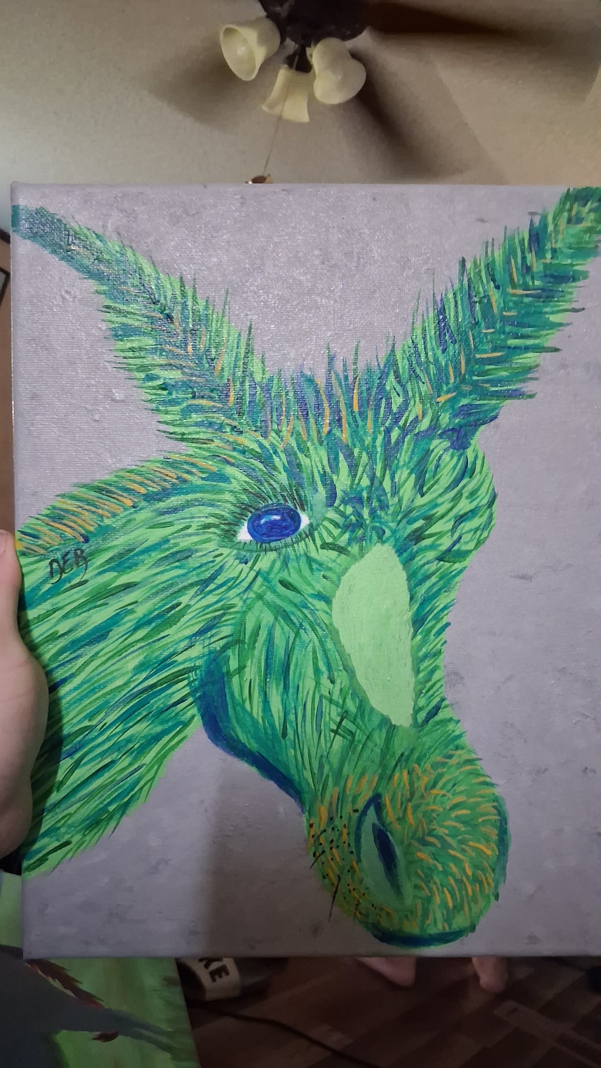 Jack Ass – Original Handcrafted Painting