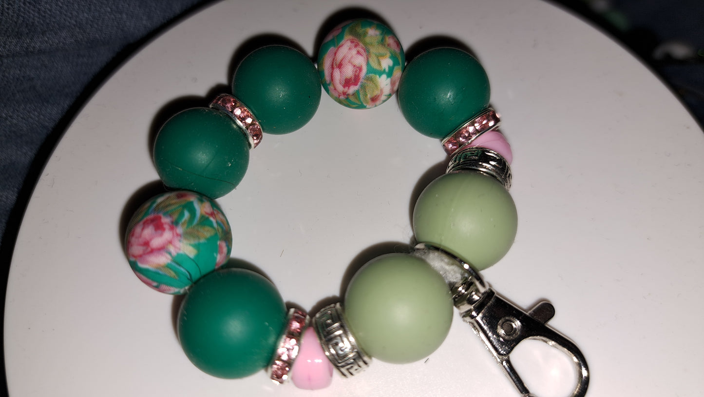 Hand made key chains by our daughter