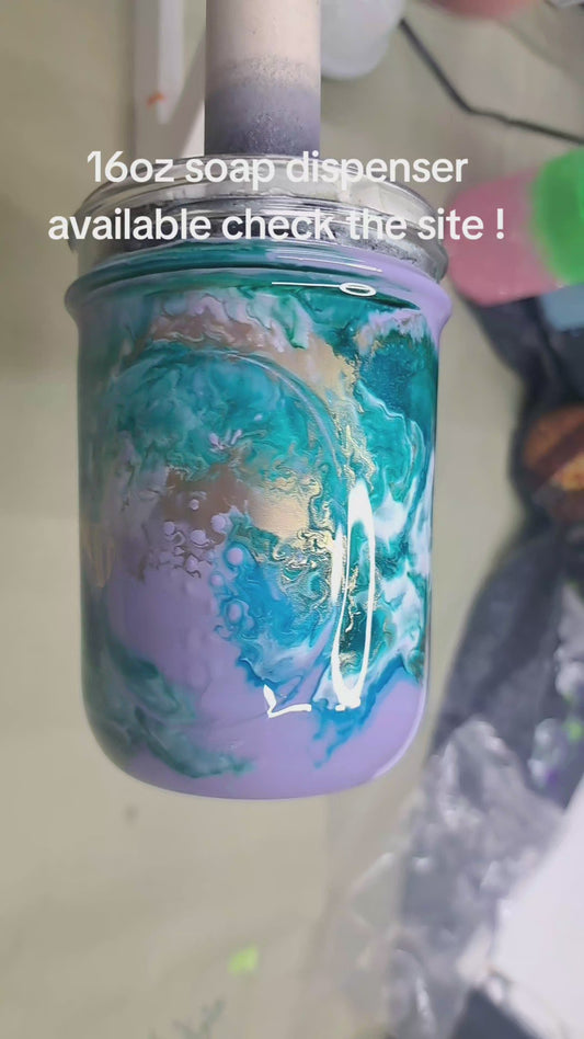 16oz Mason jar change holder