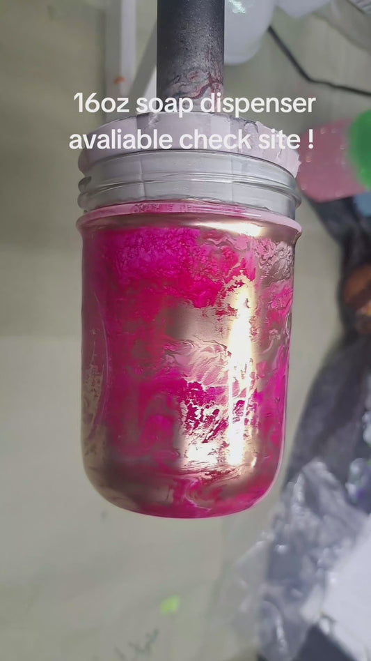 16oz Mason jar change holder