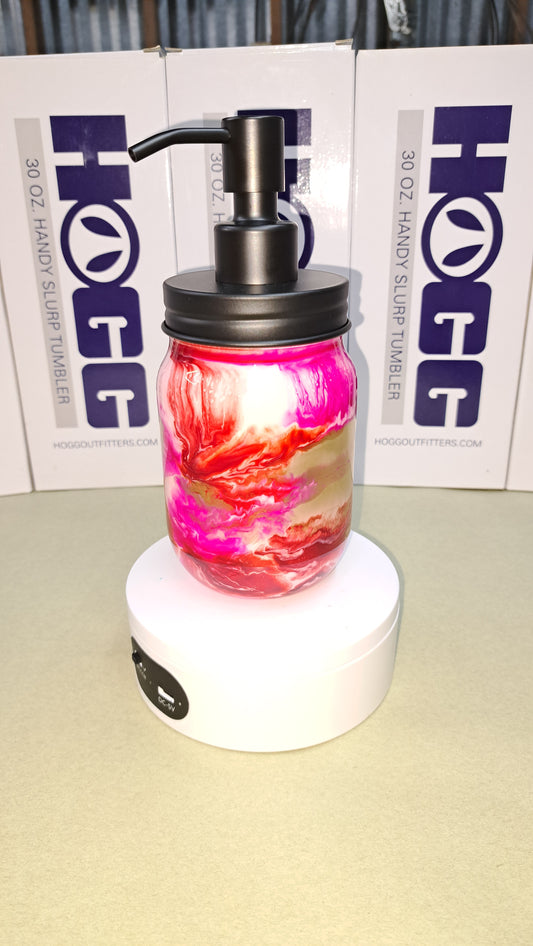 16oz Mason jar soap dispenser