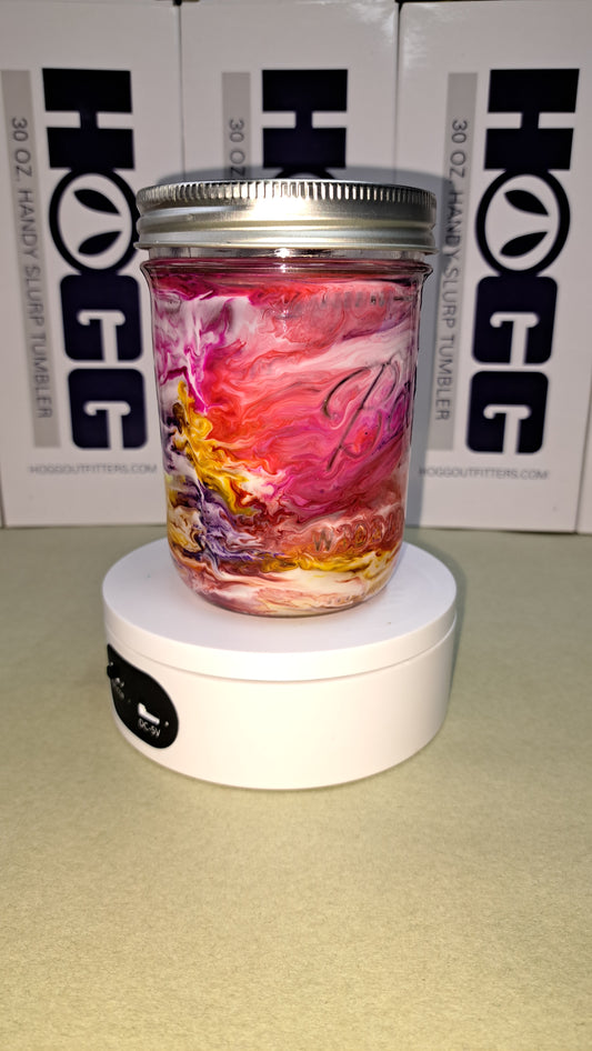 16oz Mason jar change holder